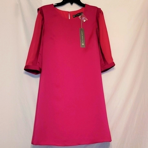 Alton Gray Three Quarter Sleeve Dress - Picture 7 of 16